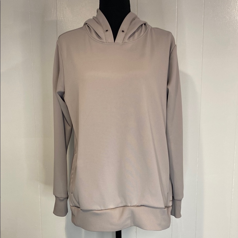 Mondetta Hoodie Pockets Cozy Feminine Balletcore Lavender Gray Size Medium